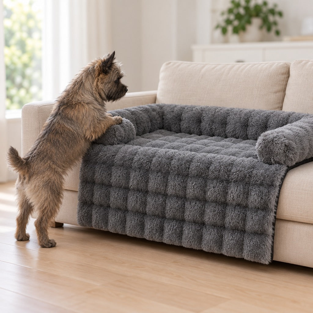 Le chien entre par l'avant