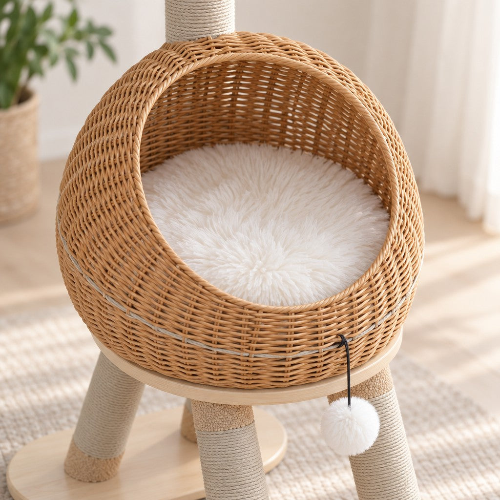 Un nid garni, un coussin qui se retire