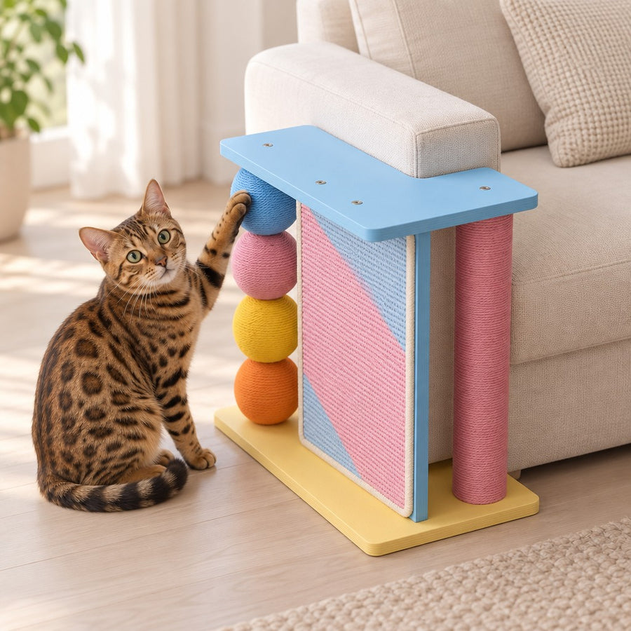Griffoir d’Accoudoir Émile – Multicolore pastel