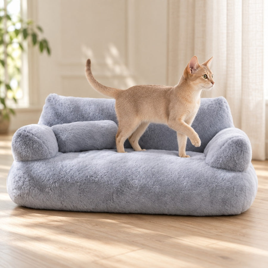 Sofa Moelleux Pascaline – Gris nuage