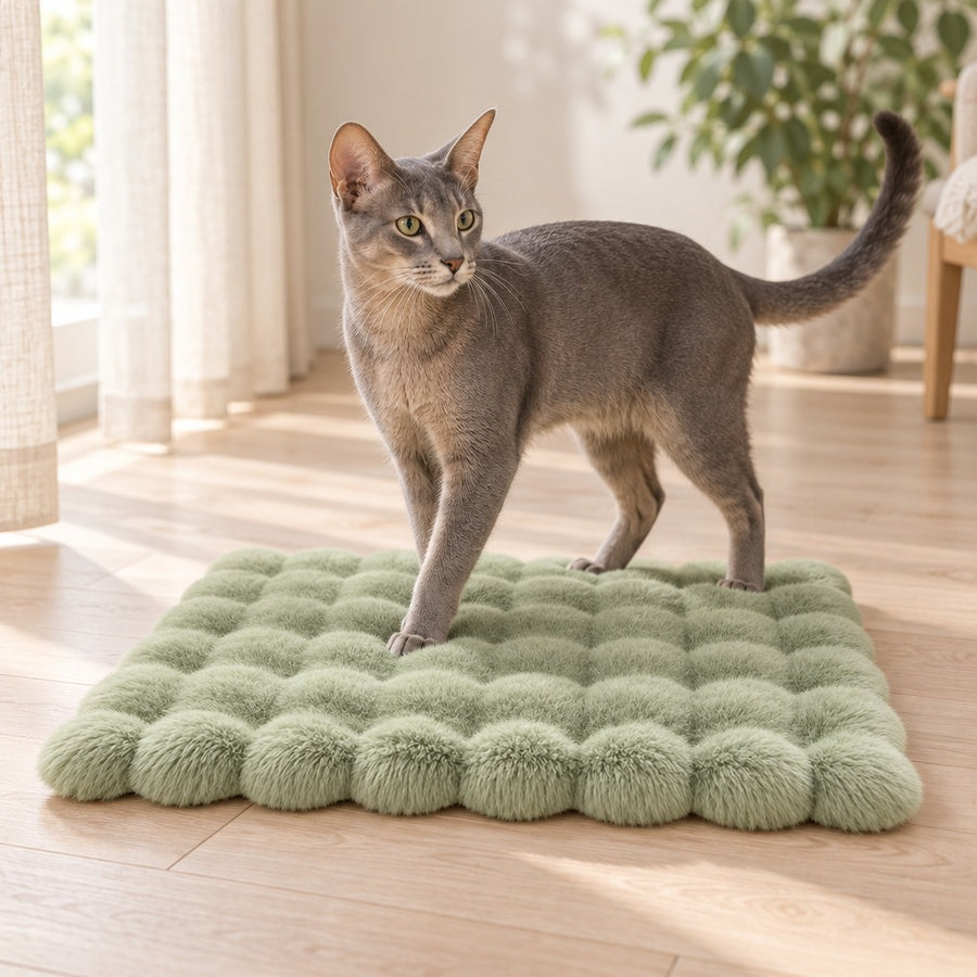 Tapis Polaire Rosine – Vert sauge