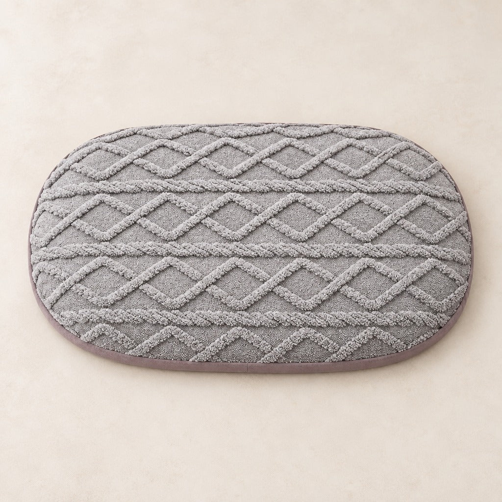Le relief jacquard sur toute la face